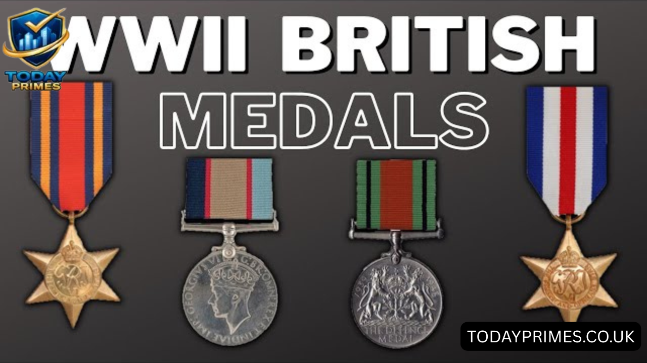 Ww2 english medals