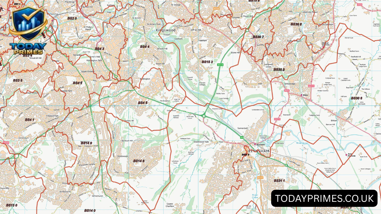 Bristol Postal Districts