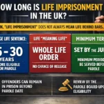How Long Is Life Imprisonment in UK: Sentencing Rules, Minimum Terms and Release Explained