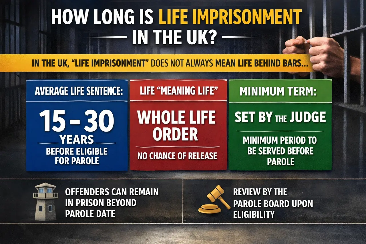 How Long Is Life Imprisonment in UK
