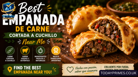 Best Empanada de Carne Cortada a Cuchillo Near Me