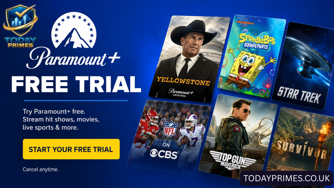 Paramount Plus Free Trial